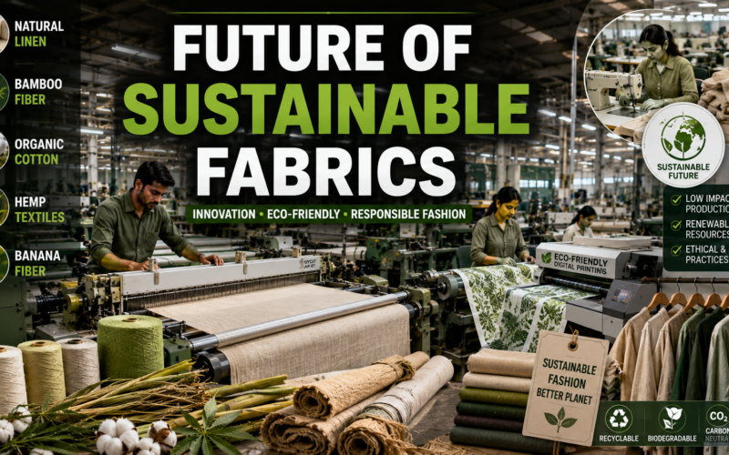 Future of Sustainable Fabrics: Why Linen, Bamboo & Plant-Based Cotton Alternatives Are Transforming the Textile Industry