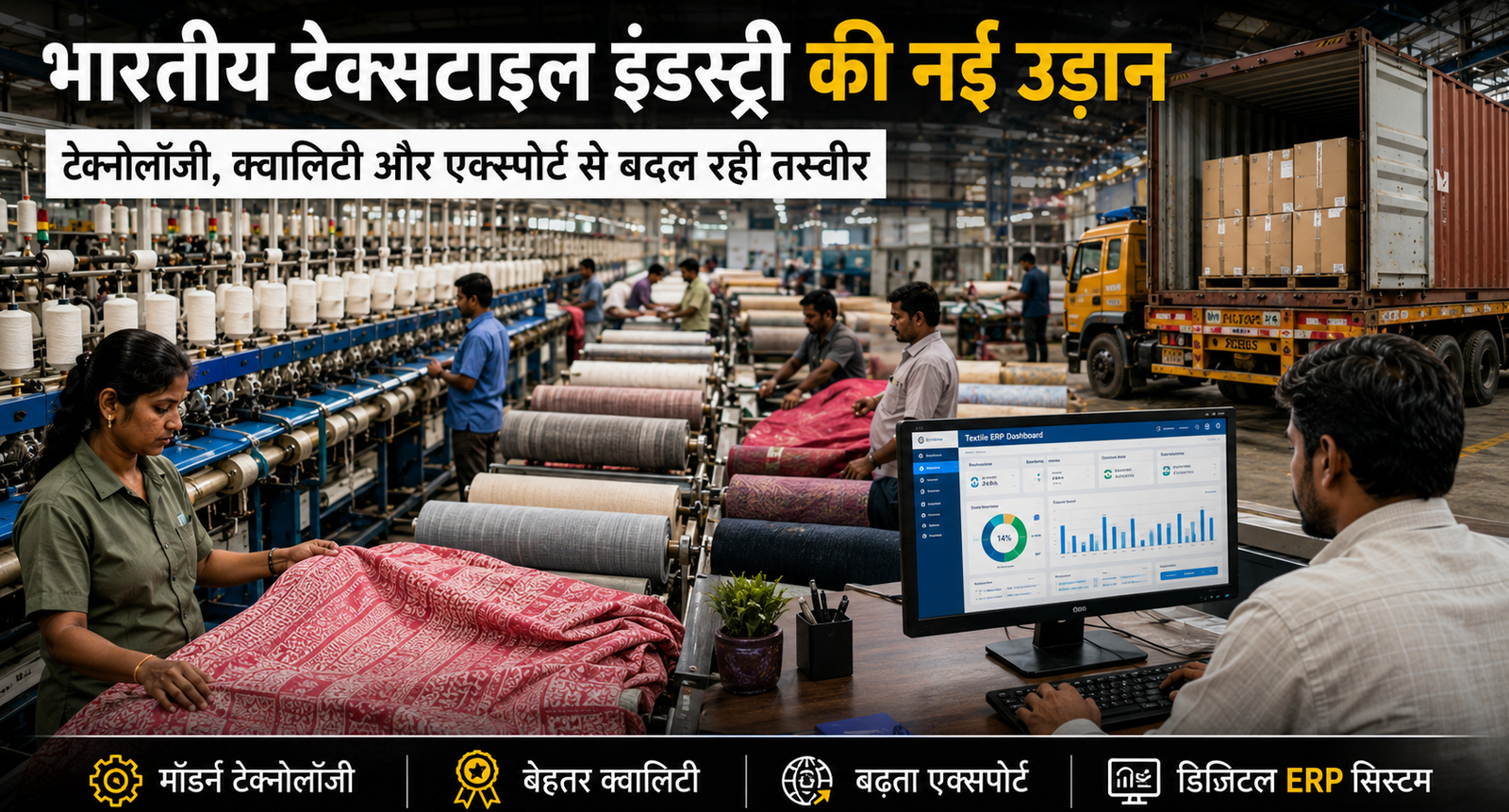 India Textile Industry 2026: Exports Rise, PLI Investments Grow & Global Demand Boosts Market