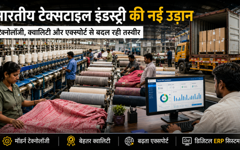 India Textile Industry 2026: Exports Rise, PLI Investments Grow & Global Demand Boosts Market