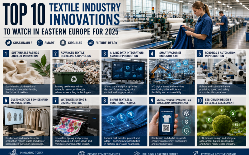 Top 10 Textile Industry Innovations Transforming Eastern Europe in 2025