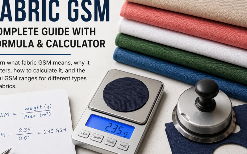 Fabric GSM: Complete Guide With Formula, Calculator & GSM Chart (2026)