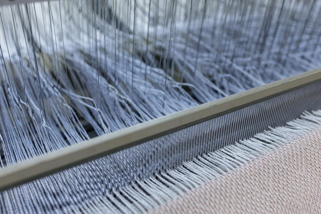 PC Blend fabric warp threads