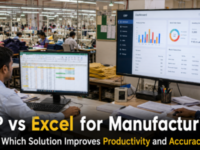 ERP vs Excel for Manufacturing: Which Is Best for You?