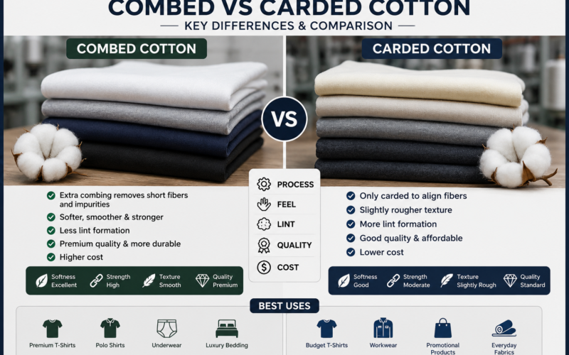 Combed vs Carded Cotton: Which Fabric Is Best for You?