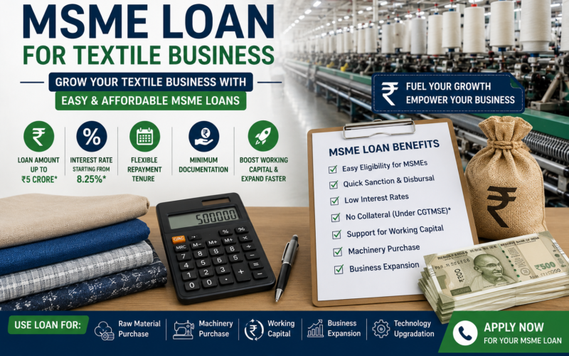 MSME Loan for Textile Business