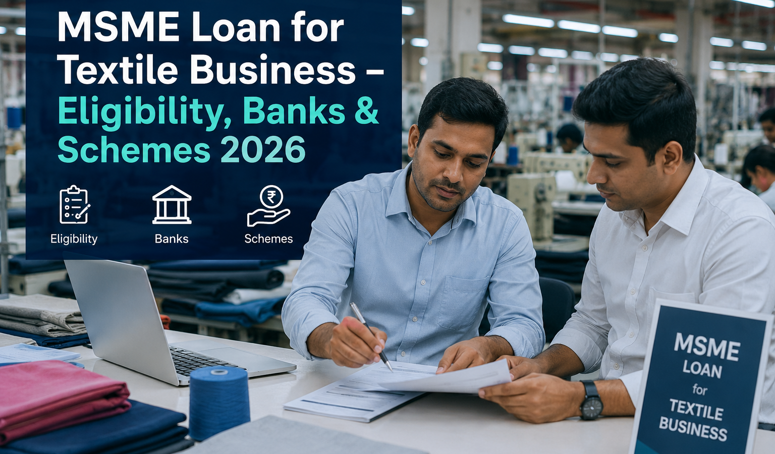 MSME Loan for Textile Business – Eligibility, Banks & Schemes 2026