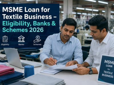 MSME Loan for Textile Business – Eligibility, Banks & Schemes 2026