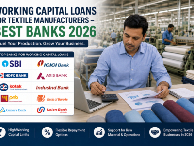Working Capital Loans for Textile Manufacturers – Best Banks & Options in 2026