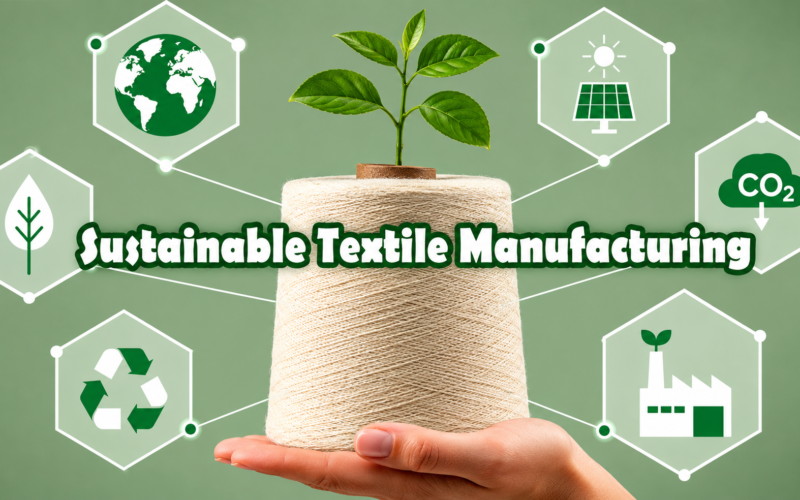 Sustainable Textile Manufacturing: Eco-Friendly Yarns, Certifications & Future Trends