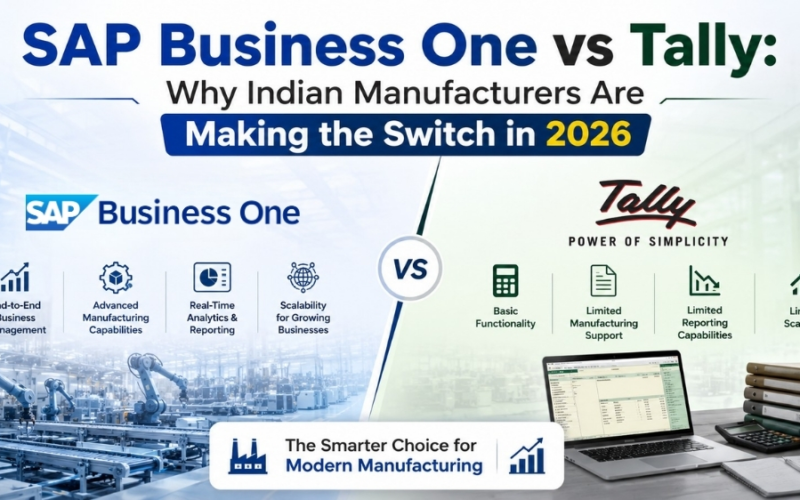 Tally vs SAP Business One vs Busy: Which ERP is Best for Textile SMEs in India? (2026 Honest Comparison)