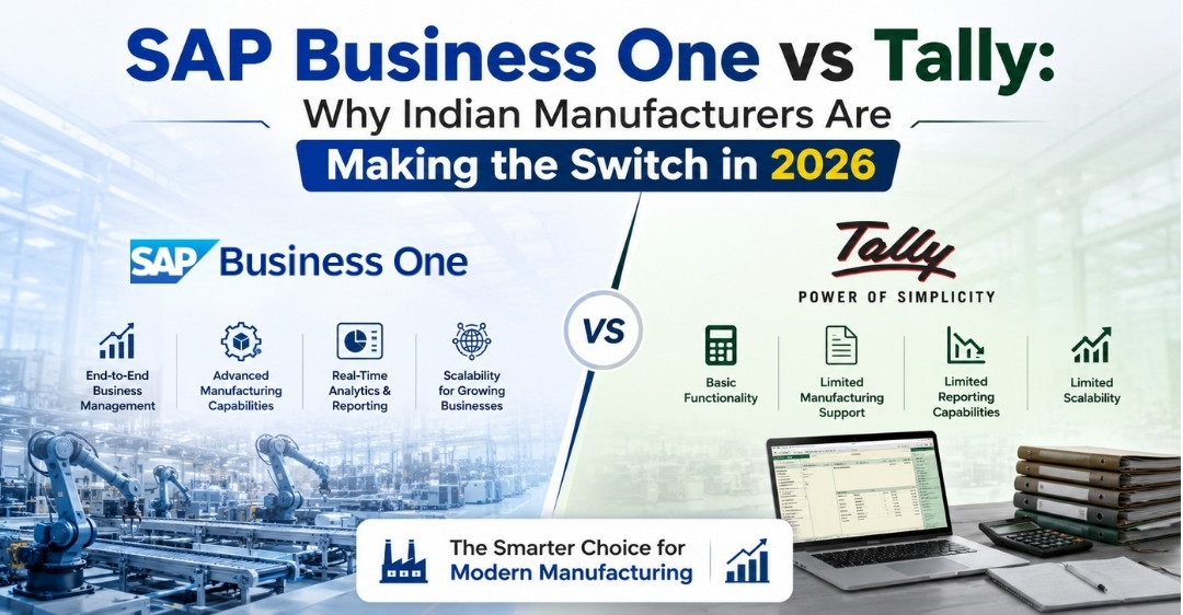 Tally vs SAP Business One vs Busy: Which ERP is Best for Textile SMEs in India? (2026 Honest Comparison)